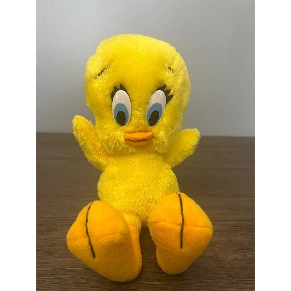 Vintage 1993 Looney Tunes Tweety Bird‎ Plush Stuffed Animal Toy